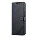 For Xiaomi Poco C65/Redmi 13C AZNS Sheepskin Texture Flip Leather Phone Case(Black)