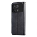 For Xiaomi Redmi K70 / K70 Pro AZNS Sheepskin Texture Flip Leather Phone Case(Black)