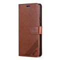For Xiaomi Redmi K70E AZNS Sheepskin Texture Flip Leather Phone Case(Brown)