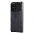 For Xiaomi Redmi K70E AZNS Sheepskin Texture Flip Leather Phone Case(Black)