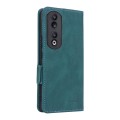 For Honor 90 Pro Magnetic Clasp Flip Leather Phone Case(Green)