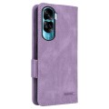 For Honor X50i / 90 Lite Magnetic Clasp Flip Leather Phone Case(Purple)