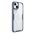 For iPhone 15 NILLKIN Ultra Clear Magsafe PC + TPU Phone Case(Blue)