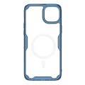 For iPhone 15 NILLKIN Ultra Clear Magsafe PC + TPU Phone Case(Blue)