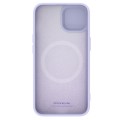 For iPhone 15 Plus NILLKIN CamShield MagSafe Liquid Silicone Phone Case(Purple)