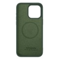 For iPhone 15 Pro NILLKIN CamShield MagSafe Liquid Silicone Phone Case(Dark Green)