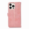 For iPhone 11 Pro Max Wristband Card Slot Leather Phone Case(Rose Gold)