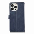 For iPhone 12 mini Wristband Card Slot Leather Phone Case(Blue)