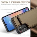 For Samsung Galaxy A54 5G CaseMe C22 Card Slots Holder RFID Anti-theft Phone Case(Brown)