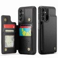 For Samsung Galaxy A54 5G CaseMe C22 Card Slots Holder RFID Anti-theft Phone Case(Black)