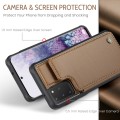 For Samsung Galaxy S20+ CaseMe C22 Card Slots Holder RFID Anti-theft Phone Case(Brown)