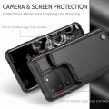 For Samsung Galaxy S20 Ultra CaseMe C22 Card Slots Holder RFID Anti-theft Phone Case(Black)