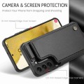 For Samsung Galaxy S22+ 5G CaseMe C22 Card Slots Holder RFID Anti-theft Phone Case(Black)