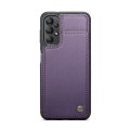 For Samsung Galaxy A13 4G CaseMe C22 Card Slots Holder RFID Anti-theft Phone Case(Purple)