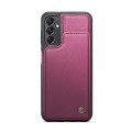 For Samsung Galaxy A24 4G CaseMe C22 Card Slots Holder RFID Anti-theft Phone Case(Wine Red)