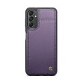 For Samsung Galaxy A24 4G CaseMe C22 Card Slots Holder RFID Anti-theft Phone Case(Purple)