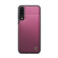 For Samsung Galaxy A30s/A50s/A50 CaseMe C22 Card Slots Holder RFID Anti-theft Phone Case(Wine Red)