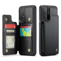 For Samsung Galaxy A33 5G CaseMe C22 Card Slots Holder RFID Anti-theft Phone Case(Black)