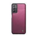 For Samsung Galaxy A34 5G CaseMe C22 Card Slots Holder RFID Anti-theft Phone Case(Wine Red)