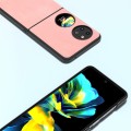 For Huawei Pocket 2 ABEEL Retro Texture PU Phone Case(Pink)