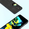For Huawei Pocket 2 ABEEL Retro Texture PU Phone Case(Black)