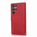 For Samsung Galaxy Note20 Ultra Wristband Card Slot Leather Phone Case(Red)