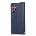 For Samsung Galaxy S20+ Wristband Card Slot Leather Phone Case(Blue)