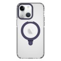 For iPhone 15 Plus WIWU JKK-015 3 in 1 MagSafe Phone Case(Dark Purple)