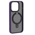 For iPhone 15 Pro WIWU ZMM-010 Airbag Skin Feel MagSafe Phone Case(Purple)