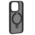 For iPhone 15 WIWU ZMM-010 Airbag Skin Feel MagSafe Phone Case(Black)
