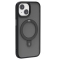 For iPhone 15 WIWU ZMM-010 Airbag Skin Feel MagSafe Phone Case(Black)