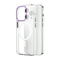 For iPhone 15 Pro Max WIWU ZYS-013 Crystal MagSafe Phone Case(Purple)