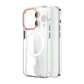 For iPhone 15 Pro WIWU ZYS-013 Crystal MagSafe Phone Case(Orange)