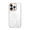 For iPhone 15 Pro WIWU ZYS-013 Crystal MagSafe Phone Case(Orange)