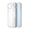 For iPhone 15 Plus WIWU ZYS-013 Crystal MagSafe Phone Case(White)