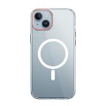 For iPhone 15 Plus WIWU ZYS-013 Crystal MagSafe Phone Case(Orange)