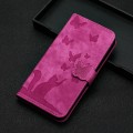 For Xiaomi Redmi Note 13 Pro 5G Butterfly Cat Embossing Flip Leather Phone Case(Pink)