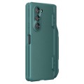For Samsung Galaxy Z Fold5 NILLKIN CamShield Fold Series PC + TPU Phone Case with Pen Slot(Green)