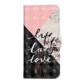 For Samsung Galaxy A04 Core Oil Embossed 3D Drawing Leather Phone Case(Stitching Marble)