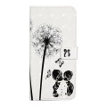 For Samsung Galaxy A04 Core Oil Embossed 3D Drawing Leather Phone Case(Couple Dandelion)