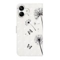 For Samsung Galaxy A04e Oil Embossed 3D Drawing Leather Phone Case(Couple Dandelion)