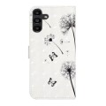 For Samsung Galaxy A04s Oil Embossed 3D Drawing Leather Phone Case(Couple Dandelion)