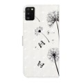 For Samsung Galaxy A41 Oil Embossed 3D Drawing Leather Phone Case(Couple Dandelion)
