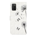 For Samsung Galaxy A02s 164mm Oil Embossed 3D Drawing Leather Phone Case(Couple Dandelion)