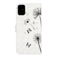 For Samsung Galaxy A51 4G Oil Embossed 3D Drawing Leather Phone Case(Couple Dandelion)