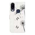 For Samsung Galaxy A20e Oil Embossed 3D Drawing Leather Phone Case(Couple Dandelion)