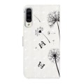 For Samsung Galaxy A50 Oil Embossed 3D Drawing Leather Phone Case(Couple Dandelion)