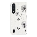 For Samsung Galaxy A10 / M10 Oil Embossed 3D Drawing Leather Phone Case(Couple Dandelion)