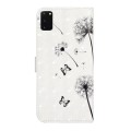 For Samsung Galaxy S20+ Oil Embossed 3D Drawing Leather Phone Case(Couple Dandelion)