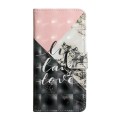 For Samsung Galaxy A05s Oil Embossed 3D Drawing Leather Phone Case(Stitching Marble)
